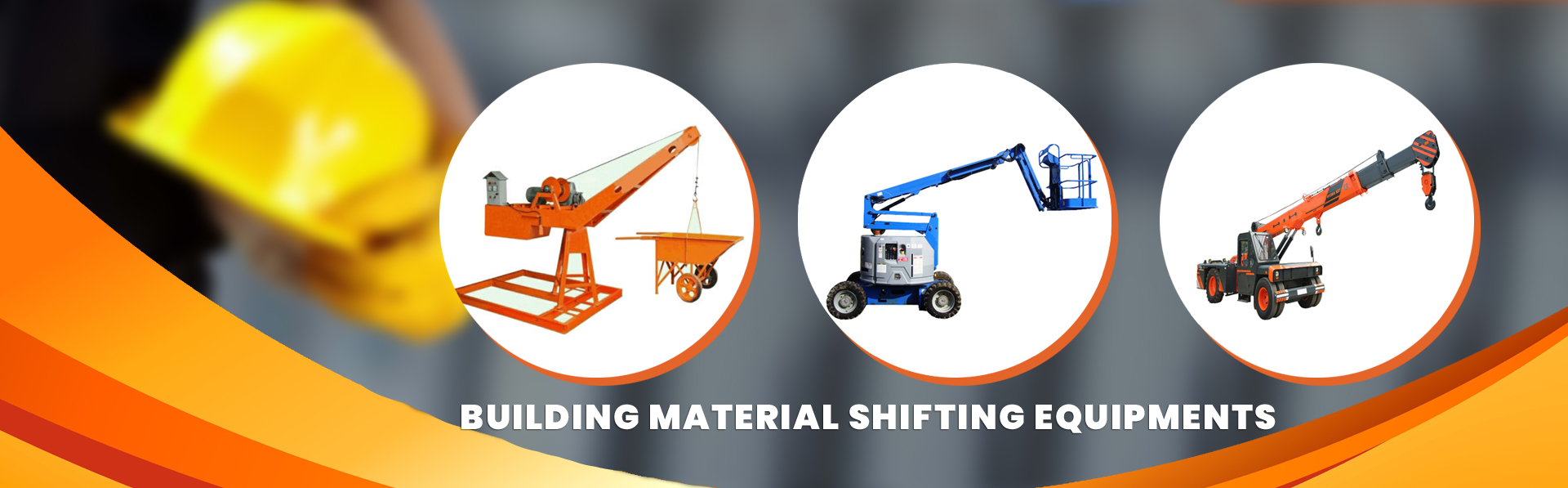 Building Material Shifting Equipments | Adil Ghuloom Technical Services.